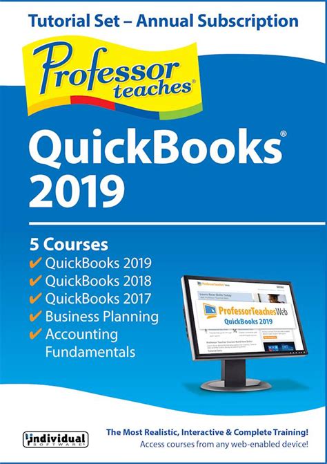 professor teaches quickbooks 2019